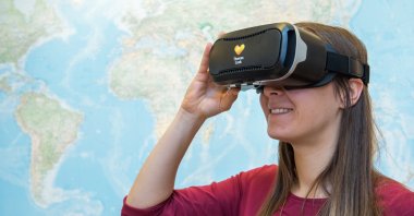 Virtual reality tech has long since arrived in the tourism sector. (dpa Photo)