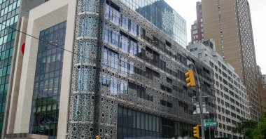 Exterior of Turkish House, in New York, United States, Sept. 16, 2021. (Shutterstock Photo) 