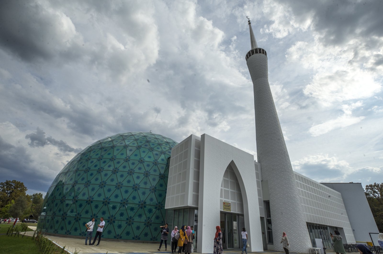 A view of the Islamic Center, in Sisak, Croatia, Sept. 9, 2022. (AA PHOTO)