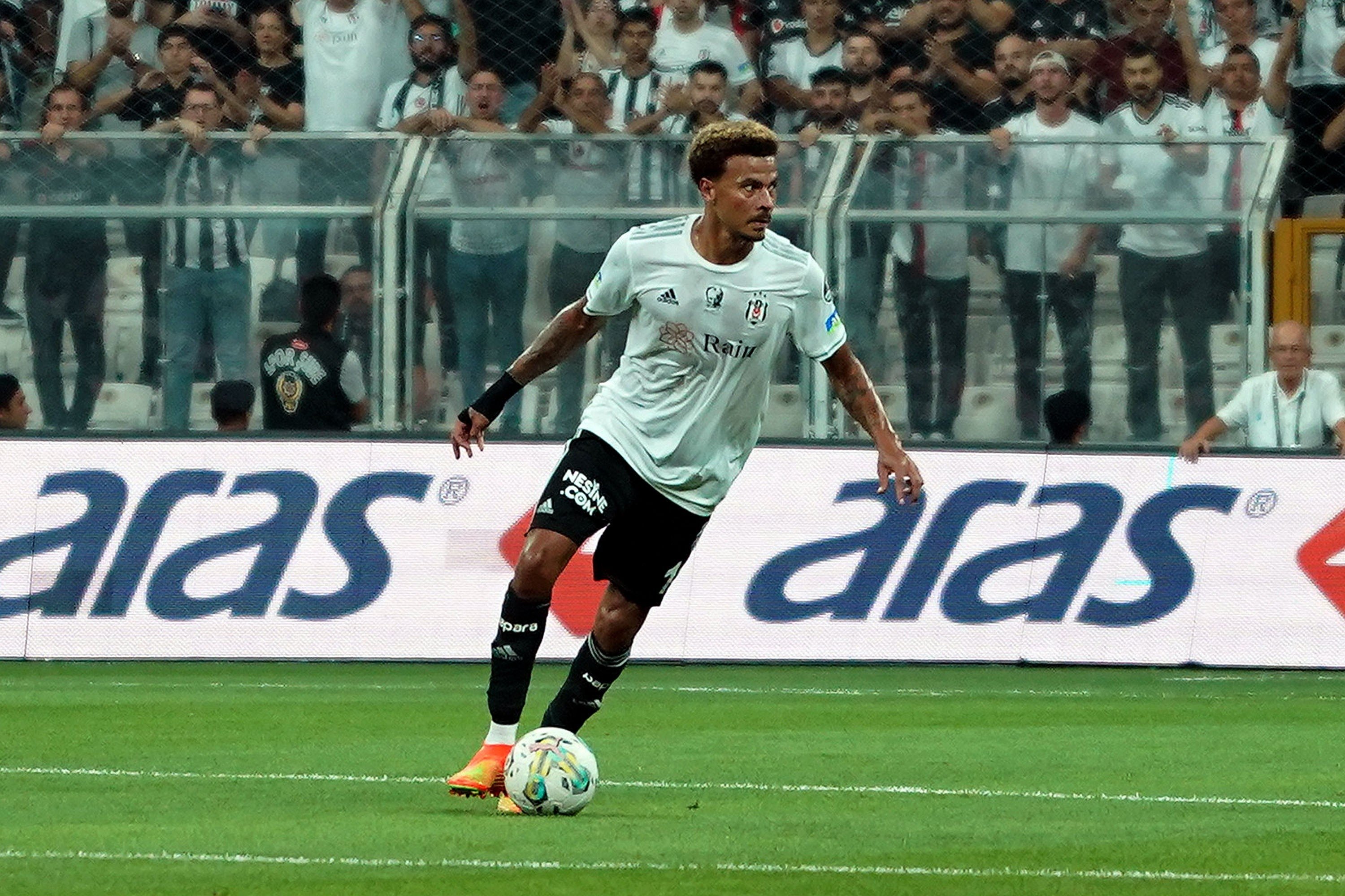 Dele Alli Beşiktaş beraksi selama pertandingan Süper Lig, Ankara, Türkiye, 4 September 2022. 