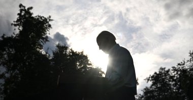 U.S. President Joe Biden speaks at a Labor Day event with United Steelworkers of America Local Union 2227 in West Mifflin, Pennsylvania, U.S., Sept. 5, 2022. (AFP Photo)
