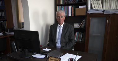 Newly elected Mufti of Xanthi (Iskeçe) Mustafa Trampa, Western Thrace, Greece, Sept. 9, 2022. (AA Photo)