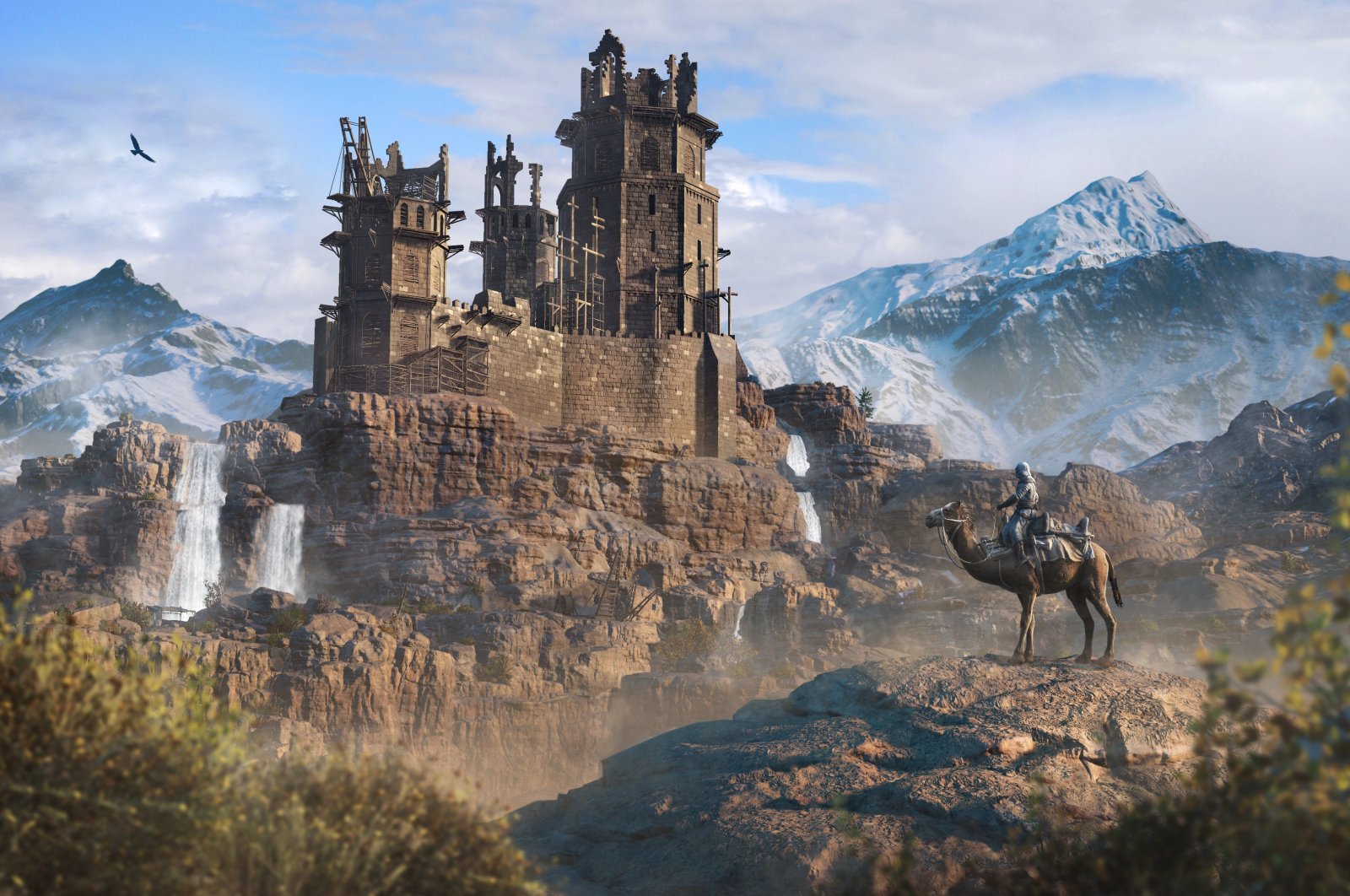 &quot;Assassin&#039;s Creed Mirage&quot; is set to take players to the famous Alamut Castle ruins. (dpa Photo)