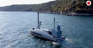 MERLIN AUSV is seen in this screengrab obtained from a video. (DHA Photo)