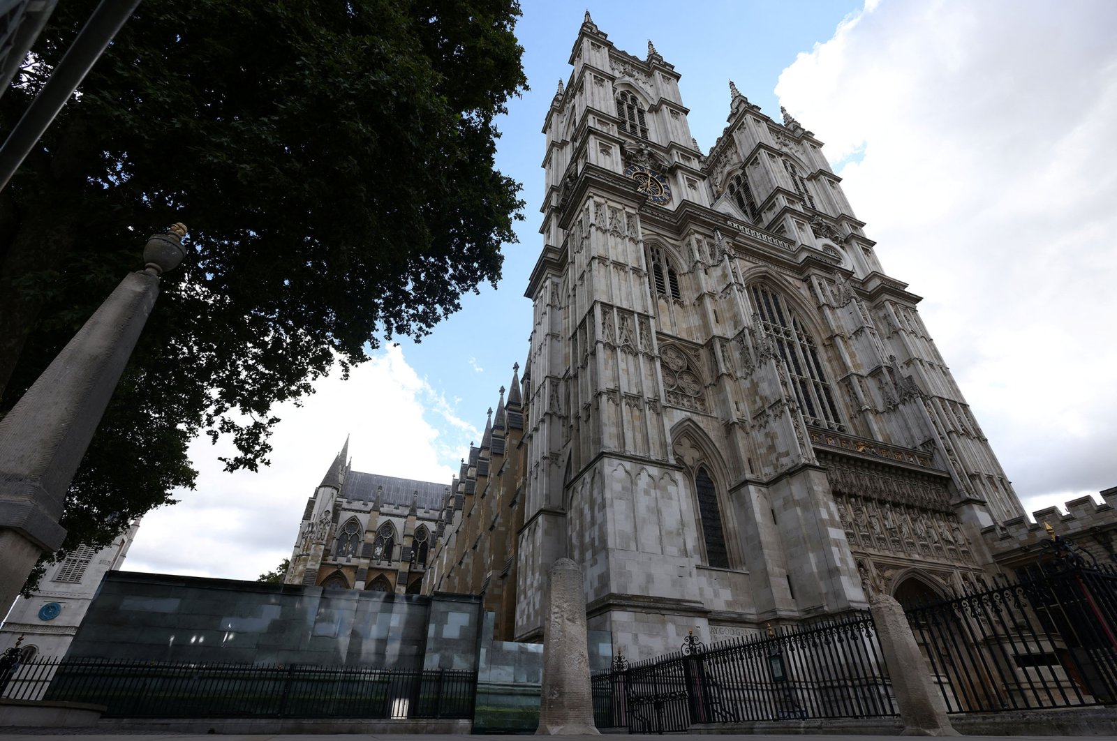 A general view of Westminster Abbey, following the death of Britain&#039;s Queen Elizabeth II, in London, U.K., Sept. 16, 2022. (Reuters Photo)