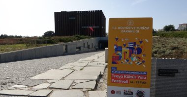 Troy Culture Road Festival within the scope of Türkiye&#039;s Ministry of Culture and Tourism Culture Road project of reviving cultural heritage started, Çanakkale, Türkiye, Sept. 17, 2022. (DHA Photo)