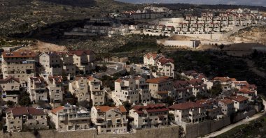 A general view shows the Jewish settlement of Efrat in the Israeli-occupied West Bank, Palestine, March 10, 2022. (AP Photo) 