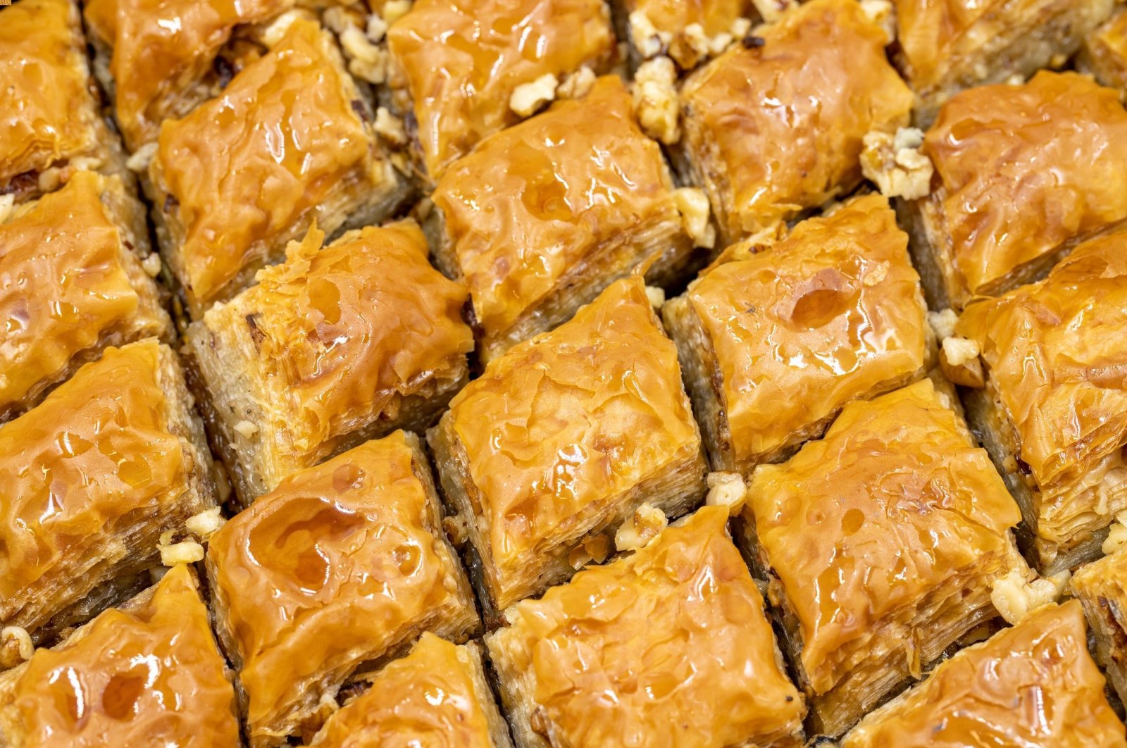 Baklava, one of the most classic Turkish desserts, has hundreds of varieties. (Shutterstock Photo)