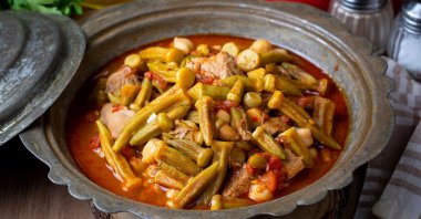 The fall is also the time for two very precious items in Turkish cuisine, which are Bamya and Bamya Çiçeği. (Shutterstock Photo)