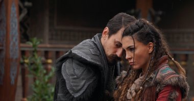 A screengrab from the award-winning Turkish TV series "Destan"