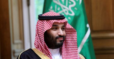 Saudi Crown Prince Mohammed bin Salman meets with Greek Prime Minister Kyriakos Mitsotakis (not pictured) at the Maximos Mansion in Athens, Greece, July 26, 2022. (Reuters File Photo)