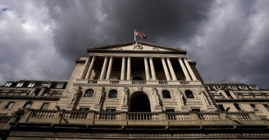 View of the Bank of England (BoE) in London, Britain, Sept. 28, 2022. (AP Photo)
