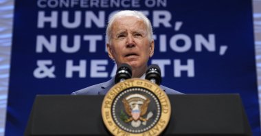 U.S. President Joe Biden speaks at the White House Conference on Hunger, Nutrition, and Health, Washington, D.C., U.S., Sept. 28, 2022. (EPA Photo)