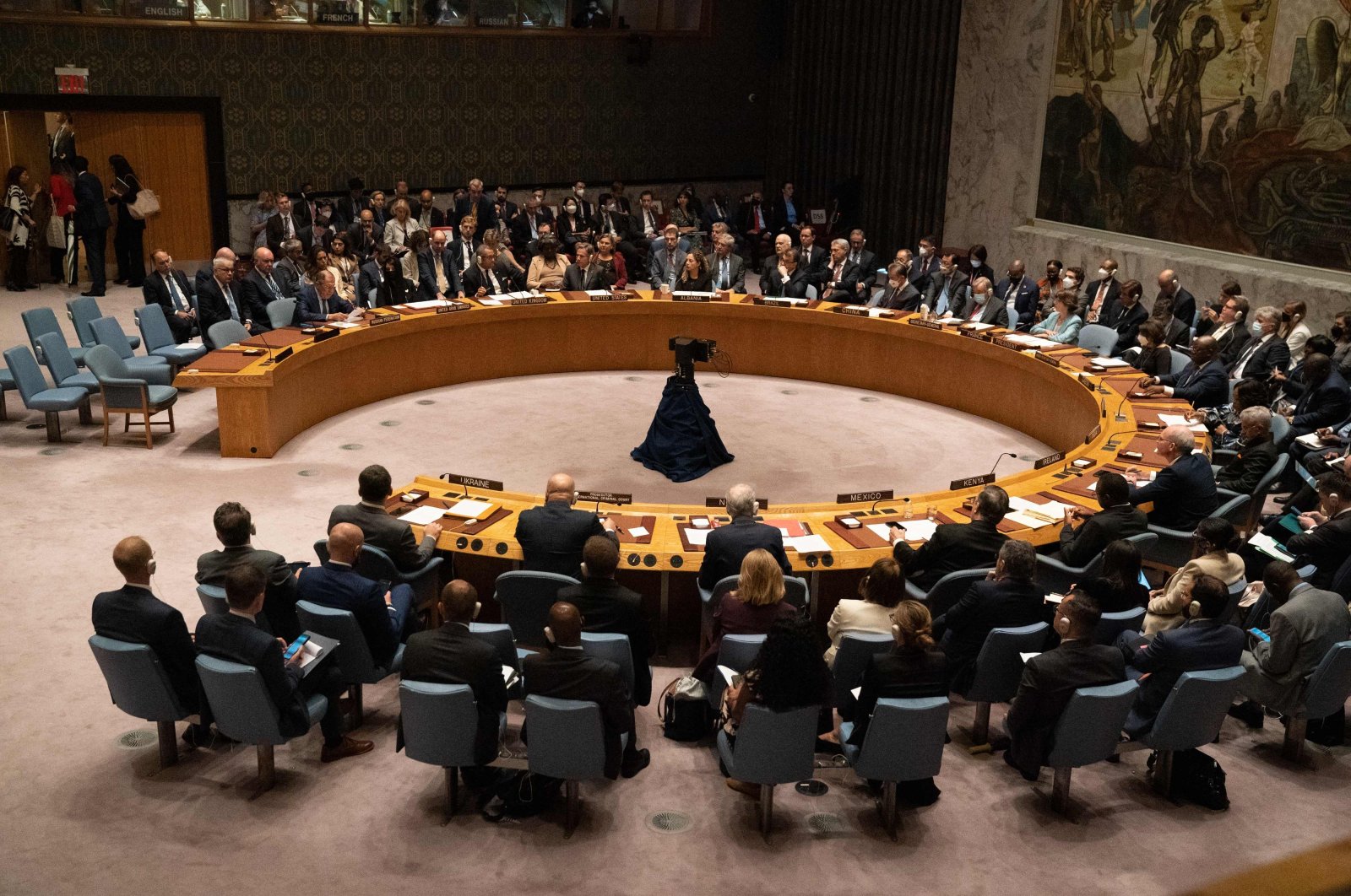 Rusia memveto resolusi PBB tentang pencaplokan Ukraina