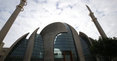 The DITIB Mosque in Cologne is seen in this picture, Germany, Oct. 3, 2022. (AA Photo)