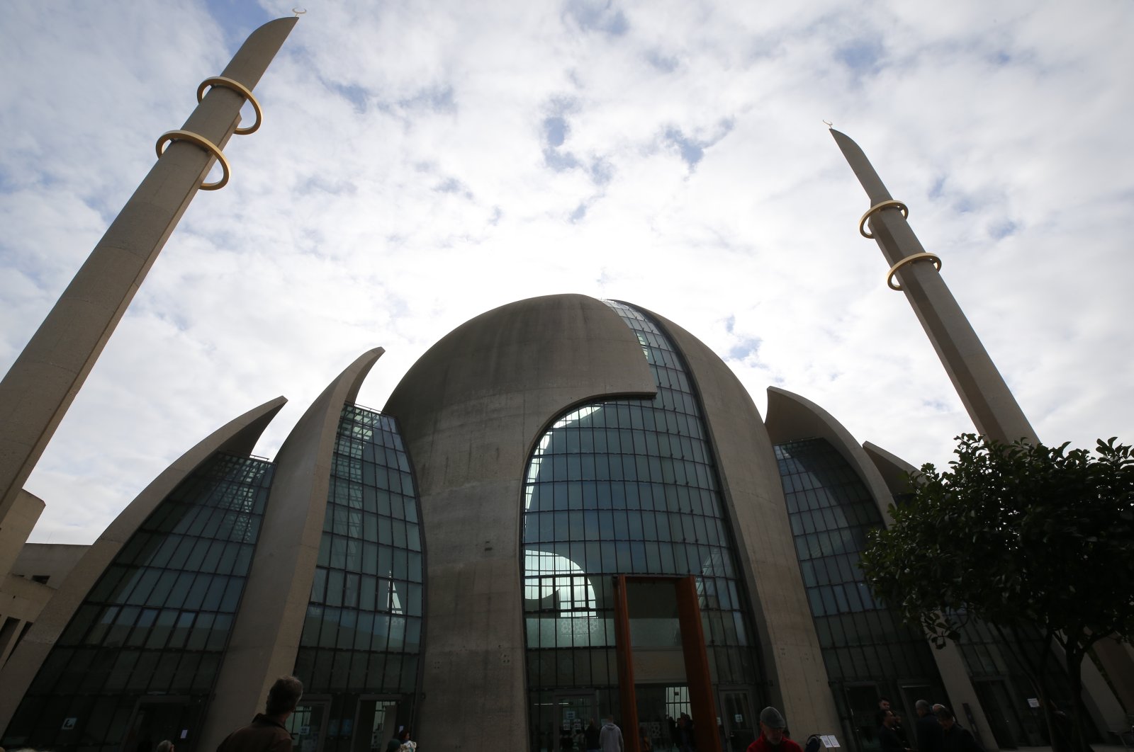 The DITIB Mosque in Cologne is seen in this picture, Germany, Oct. 3, 2022. (AA Photo)