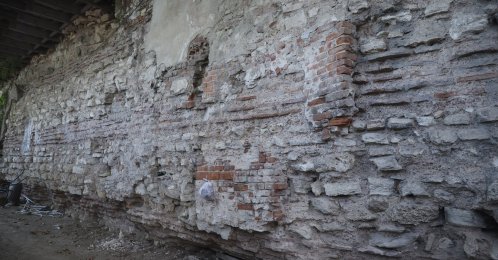 A view of the cistern, in Fatih district, Istanbul, Türkiye, Oct. 5, 2022. (AA PHOTO) 