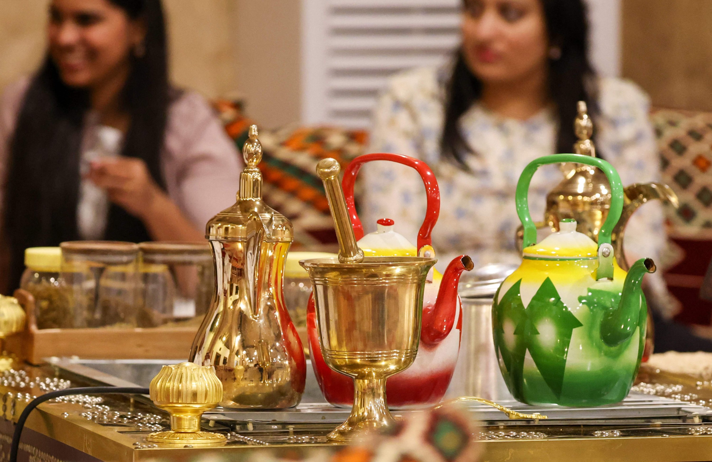 12 -Pieces Arabic Coffee Cup Set Gahwa cup: Buy Online at Best Price in UAE  