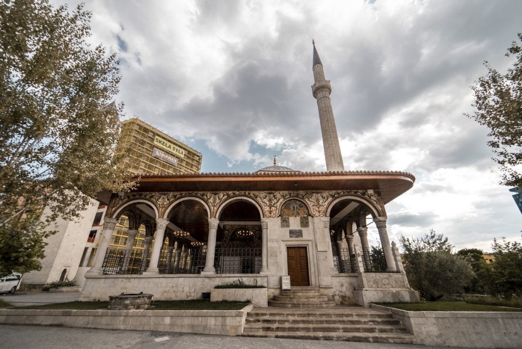 Ethem Bey Mosque restored by TIKA in Tirana, Albania, Jan. 17, 2022. (Photo Courtesy of TIKA)