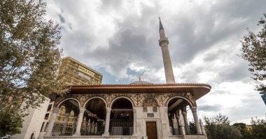 Ethem Bey Mosque restored by TIKA in Tirana, Albania, Jan. 17, 2022. (Photo Courtesy of TIKA)