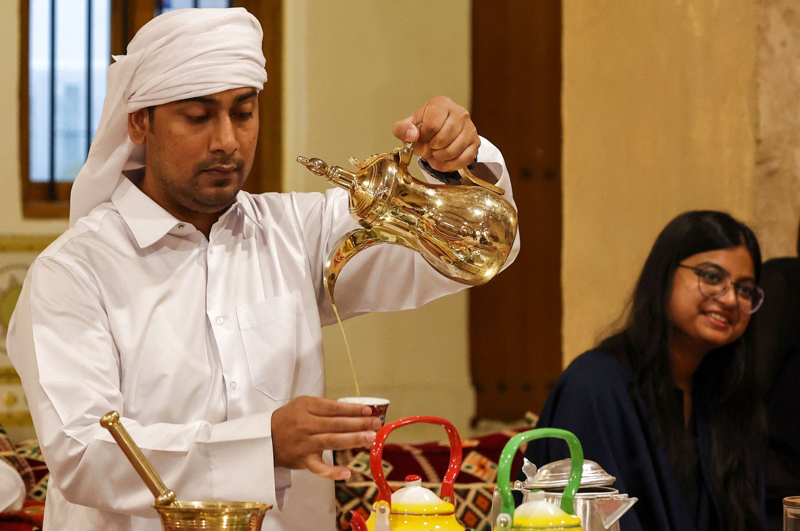 Gahwa: Kopi Arab tradisional menyoroti keramahan Qatar