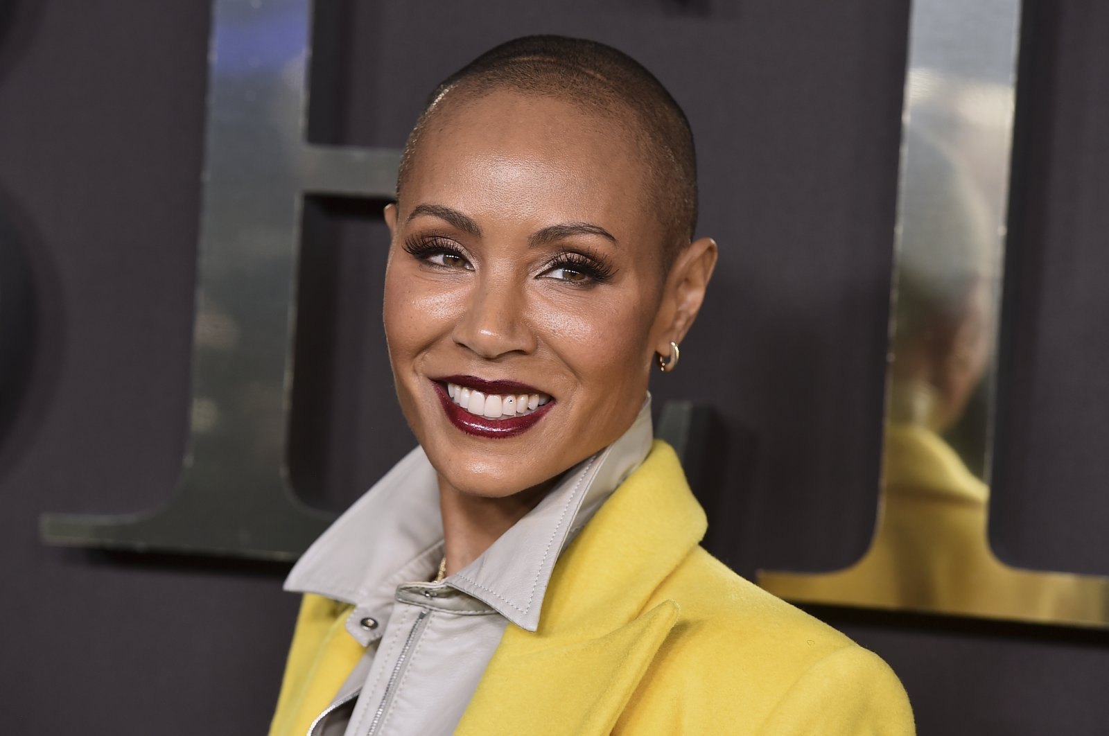 Jada Pinkett Smith arrives at the premiere of &quot;Bel-Air&quot; in Santa Monica, California, U.S., Feb. 9, 2022. Pinkett Smith has a book deal with Dey Street Books for a memoir. The book is currently untitled and scheduled for next fall. (AP File Photo)