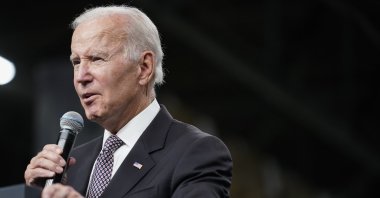 President Joe Biden speaks at an IBM facility. Poughkeepsie, New York, U.S., Oct. 6, 2022. (AP Photo)