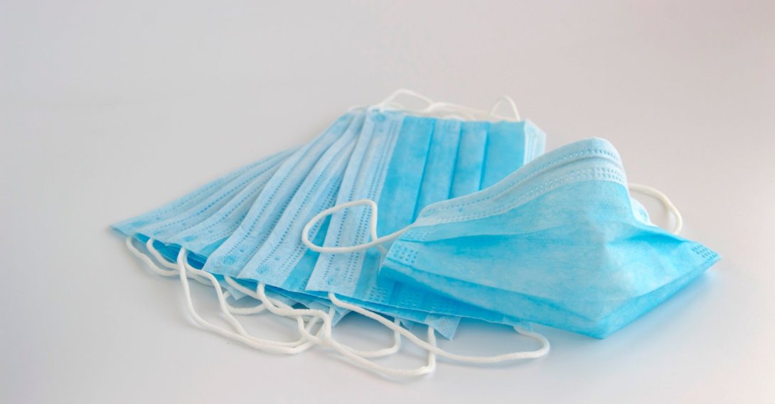 Surgical protective mask for protection against coronavirus (Shutterstock Photo)