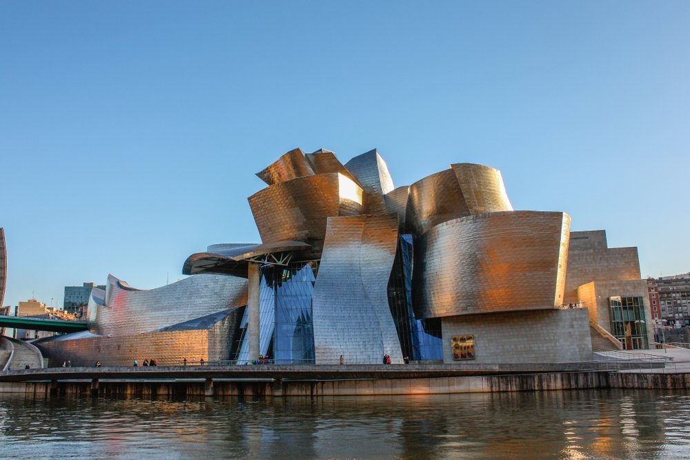 A view of the Guggenheim Museum in Bilbao, Spain, Nov. 2, 2009. (Shutterstock Photo)