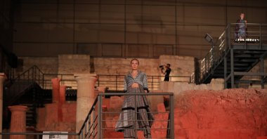 "Invasion" by Elif Demirbilek, the ancient city of Zeugma, Diyarbakır, Türkiye, Oct. 8, 2022. (Photo courtesy of the organization)