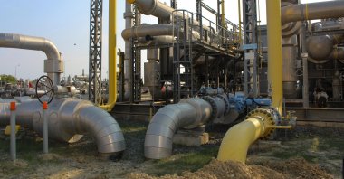 A view of the Silivri underground natural gas storage facility, Istanbul, Türkiye, July 26, 2022. (AA Photo)