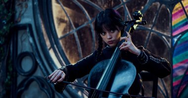 Wednesday. Jenna Ortega as Wednesday Addams in episode 105 of "Wednesday." (Photo courtesy of Netflix)