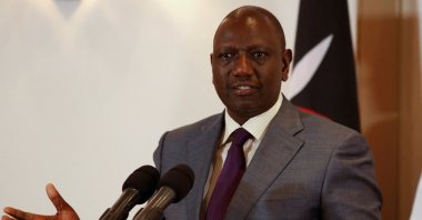 Kenya&#039;s President William Samoei Ruto speaks during a news briefing, Nairobi, Kenya, Sept. 28, 2022. (Reuters Photo)