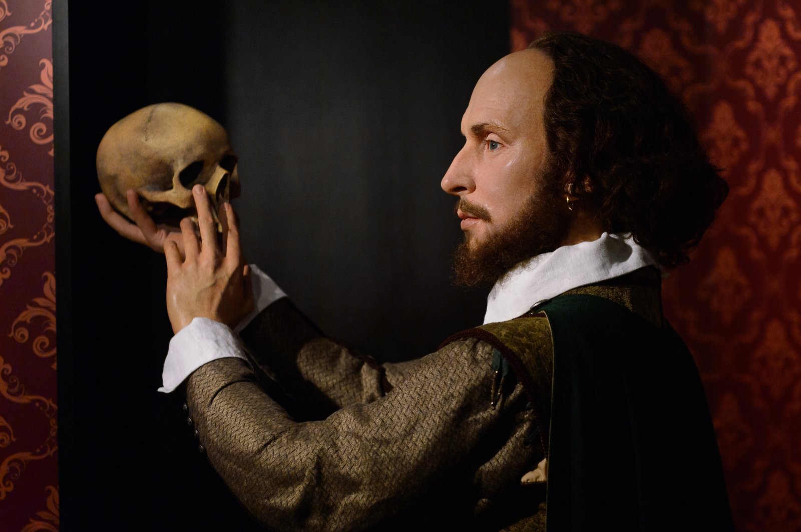 William Shakespeare, an English poet, playwright, in Madame Tussauds wax museum, Berlin, Germany, Oct. 1, 2017. (Shutterstock Photo)