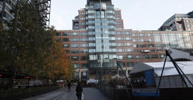 The headquarter of the European Bank for Reconstruction and Development (EBRD) is seen in London, Britain, Nov. 22, 2016. (Reuters Photo)