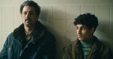 A still shot from “Our Brothers” shows Samir Guesmi (L) and Lais Salameh.