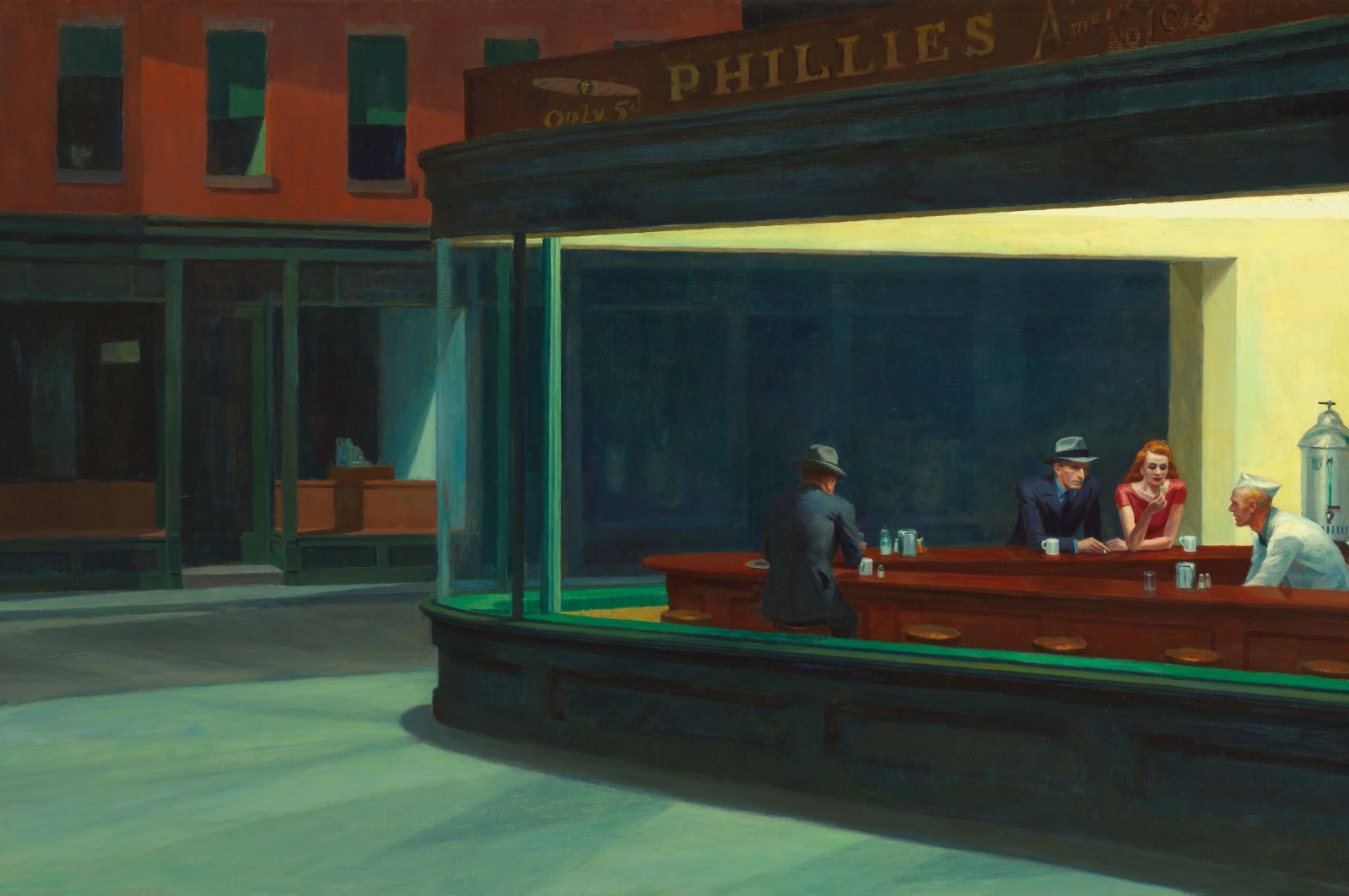 Pameran membentangkan pelukis realis Amerika Edward Hopper di New York
