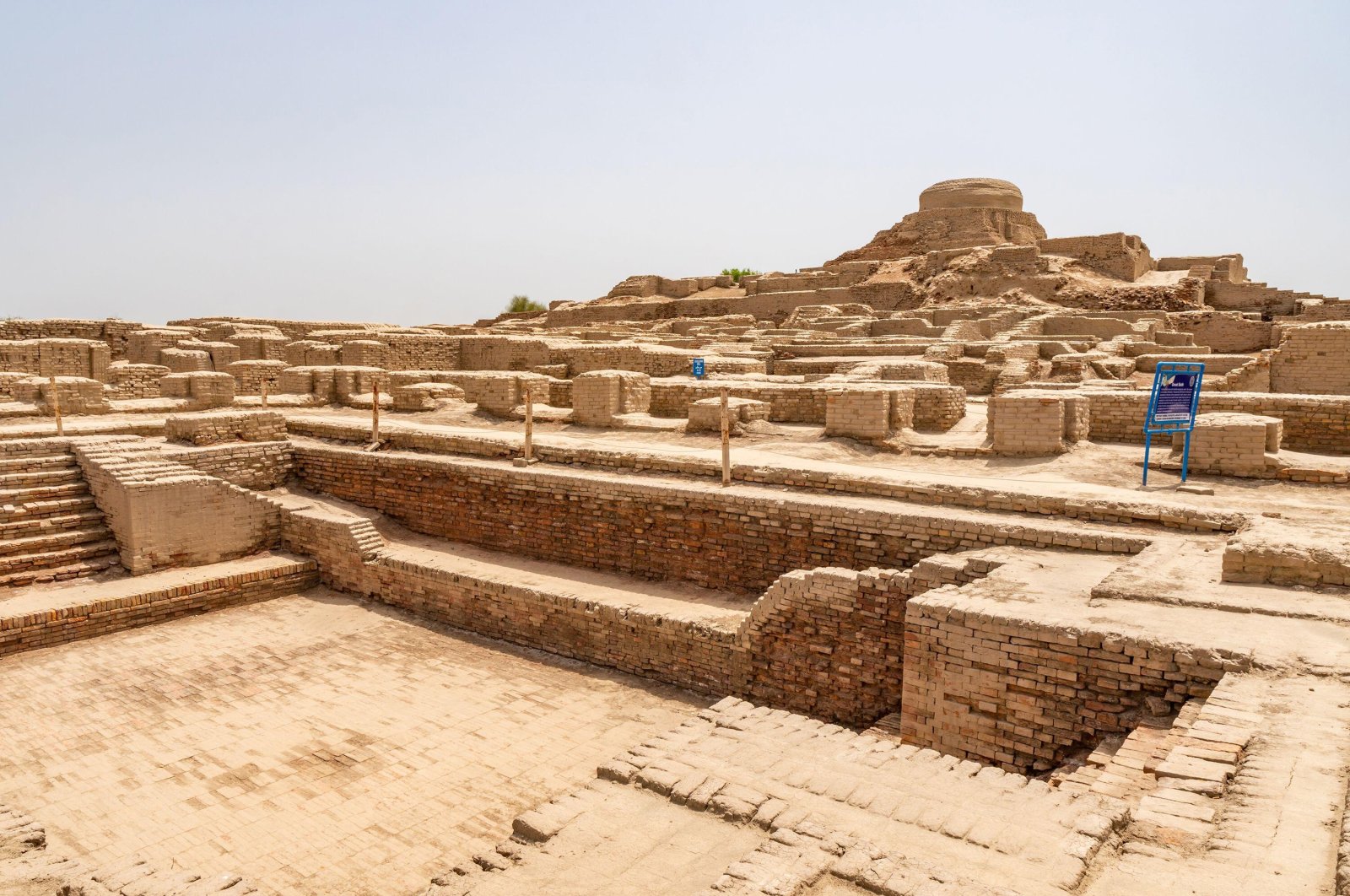 UNESCO World Heritage Site Mohenjo-daro, in Larkana, Sindh, Pakistan, June 7, 2019. (Reuters Photo)
