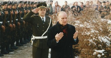Alija Izetbegovic lived between 1925 and 2003. (AA Photo)