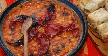 Tavce gravce, a traditional Macedonian dish. (Reuters Photo)