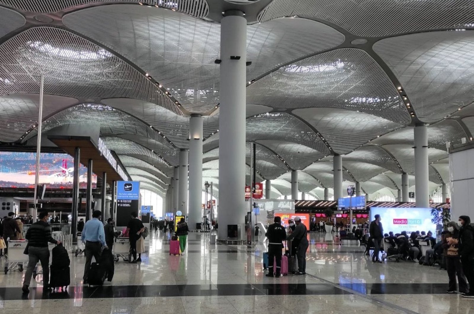 Bandara Istanbul mengalami peningkatan 64% dalam jumlah penumpang udara dalam 9 bulan