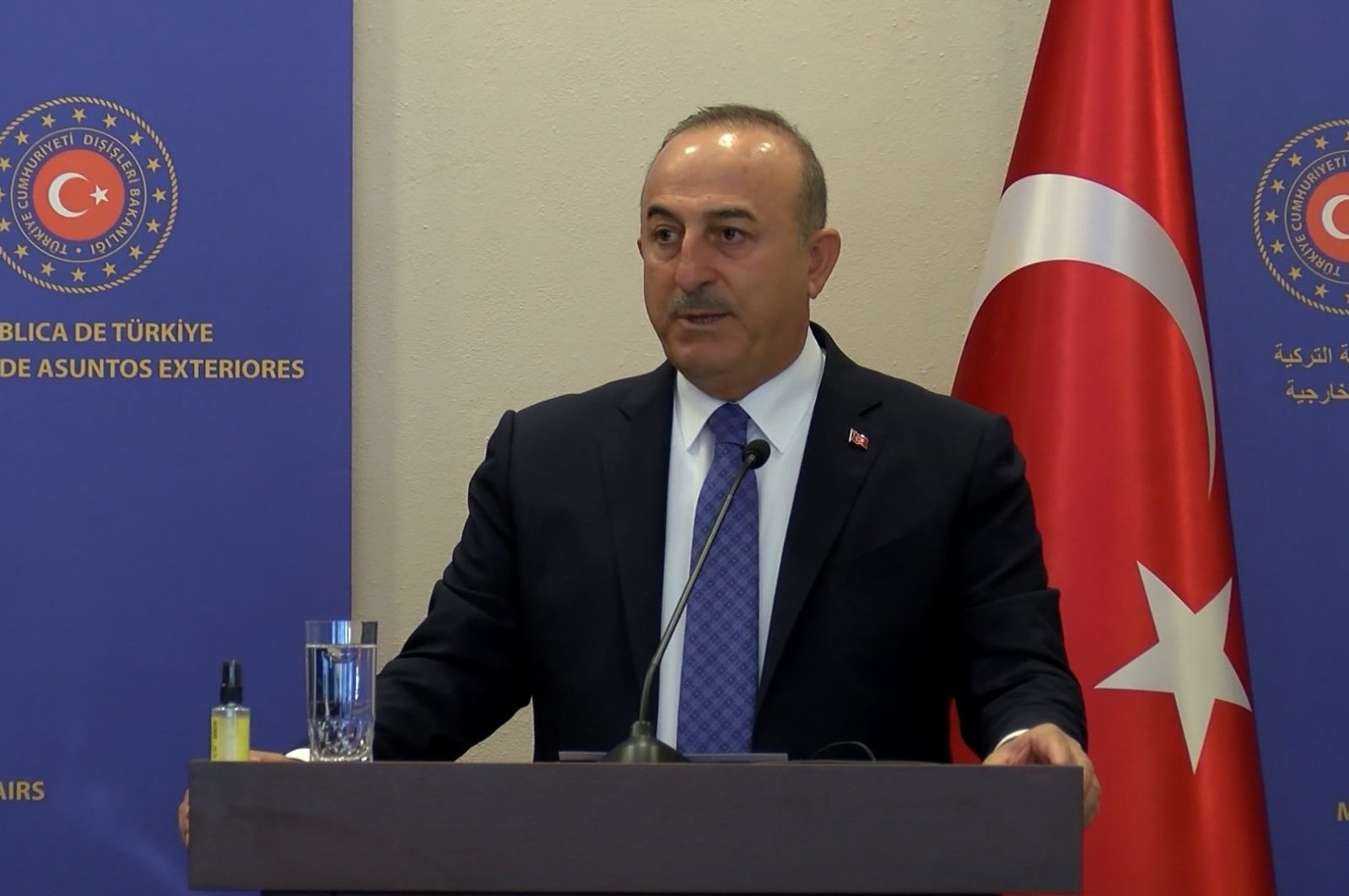 Foreign Minister Mevlüt Çavuşoğlu (DHA)