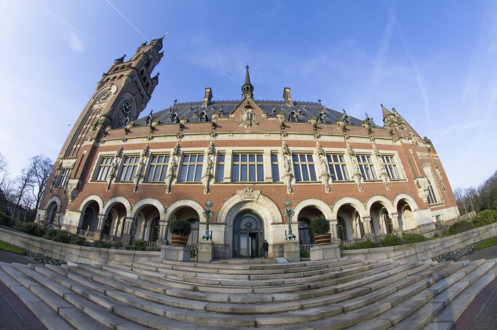 The Peace Palace, which houses the International Court of Justice, is seen in The Hague, Netherlands, Feb. 18, 2019. (AP File Photo)