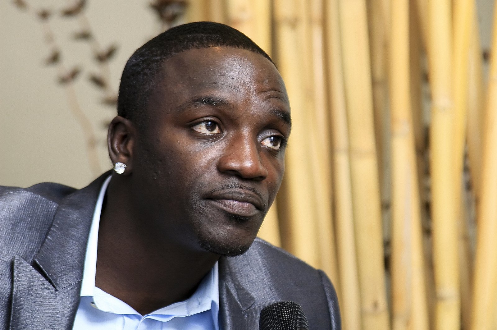Singer-producer Akon promotes his album &quot;Freedom,&quot; Mexico City, Mexico, March 31, 2009. (Shutterstock Photo)