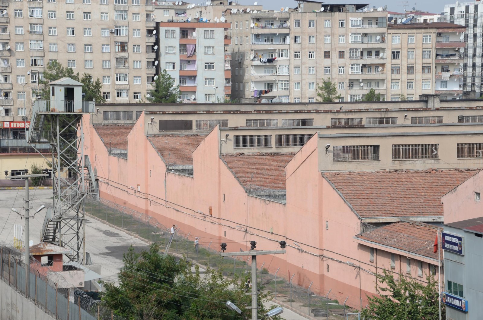 A view of the prison, in Diyarbakır, southeastern Türkiye, Oct. 18, 2022. (DHA PHOTO) 