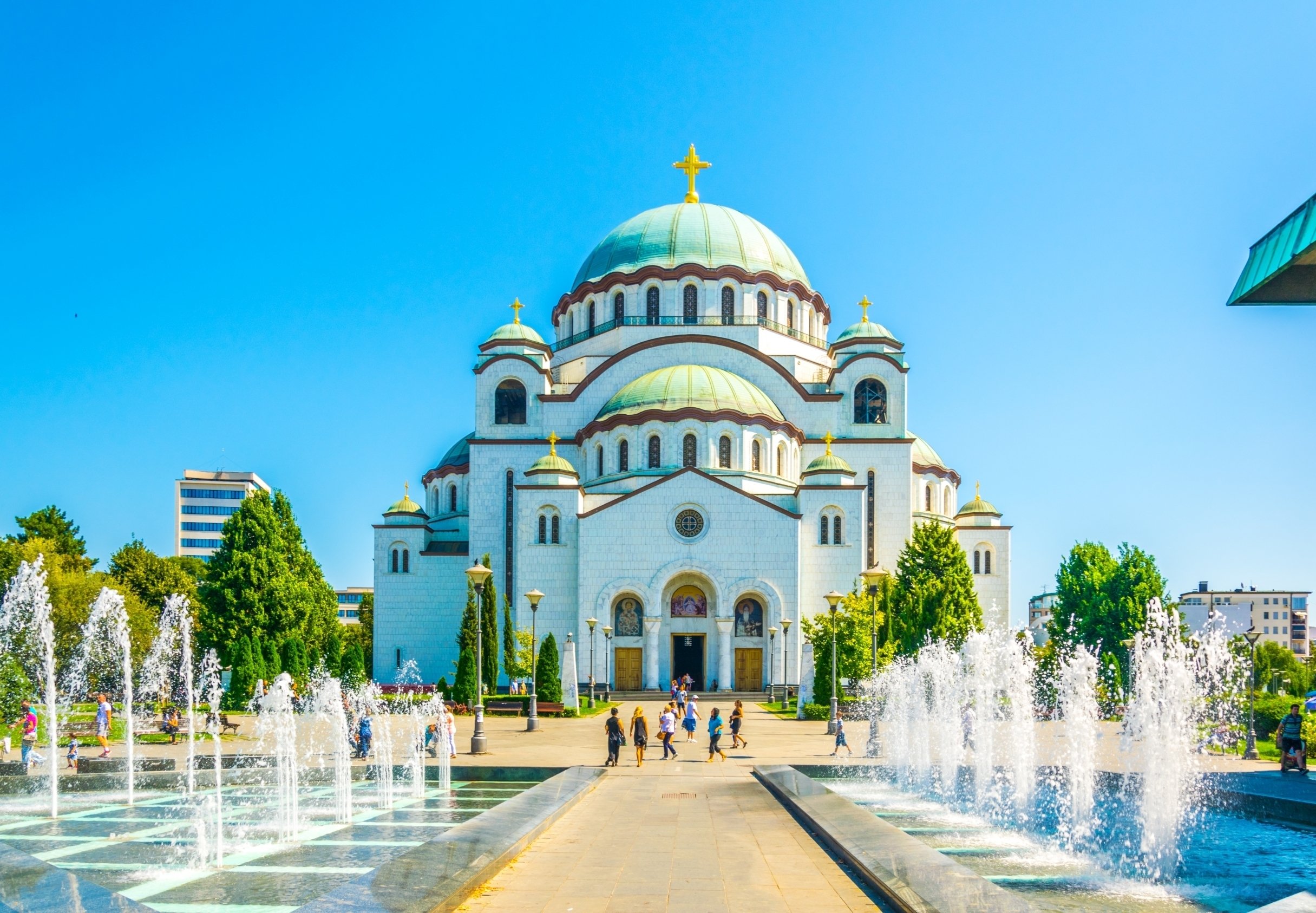Kuil Saint Sava, di Beograd, Serbia.  (Foto Shutterstock)
