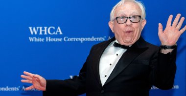 U.S. actor Leslie Jordan arrives for the White House Correspondents’ Association gala at the Washington Hilton Hotel in Washington, U.S., April 30, 2022. (AFP Photo) 