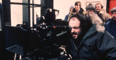 Famed film director Stanley Kubrick, is shown behind the camera in this undated file photograph on an unidentified film set. (Reuters Photo)