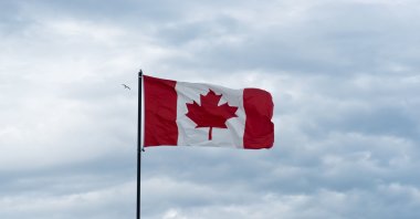 The Canadian flag. (Alamy via Reuters)