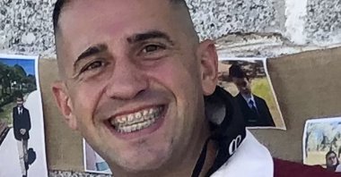 In this undated photo provided by the Sanchez Cogedor family, Santiago Sanchez Cogedor smiles in this family photo shown to the Associated Press in their home in Henches, Spain, Oct. 24, 2022.(Sanchez Cogedor family, via AP, File)